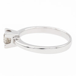 Bague Solitaire en or blanc et diamant - Castafiore