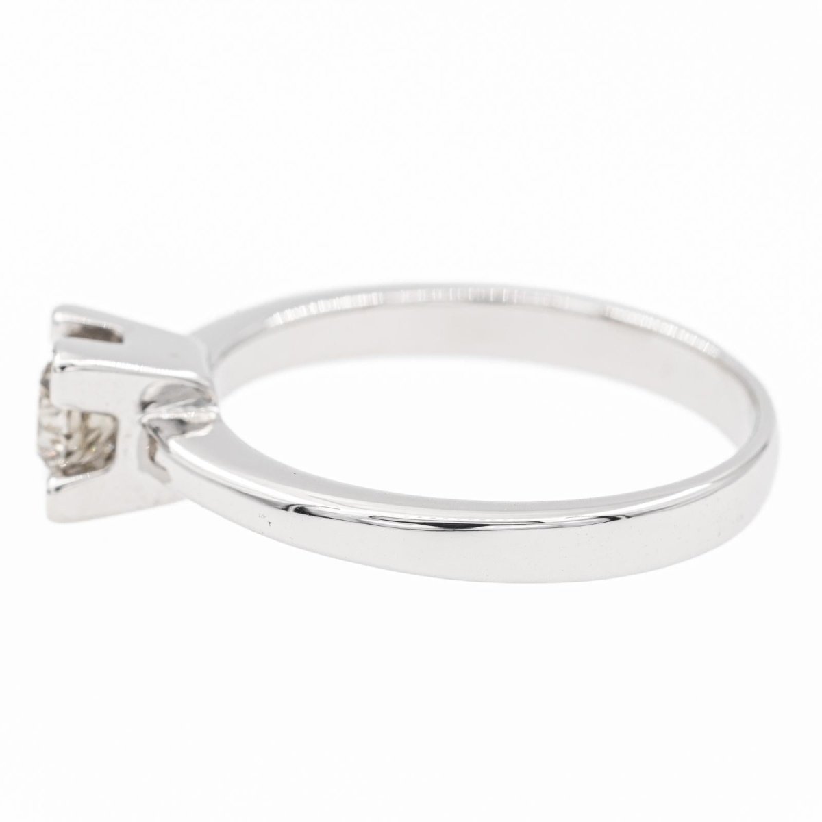 Bague Solitaire en or blanc et diamant - Castafiore