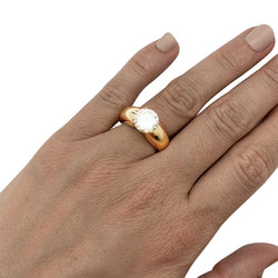 Bague solitaire MAUBOUSSIN, diamant 2,61 carats F - VS2 - Castafiore