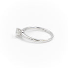 Bague Solitaire Or blanc Diamant - Castafiore