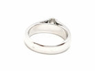 Bague Solitaire Or blanc Diamant - Castafiore