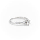 Bague Solitaire Or blanc Diamant - Castafiore