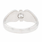 Bague Solitaire Or blanc Diamant - Castafiore