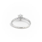 Bague Solitaire Or blanc Diamant - Castafiore