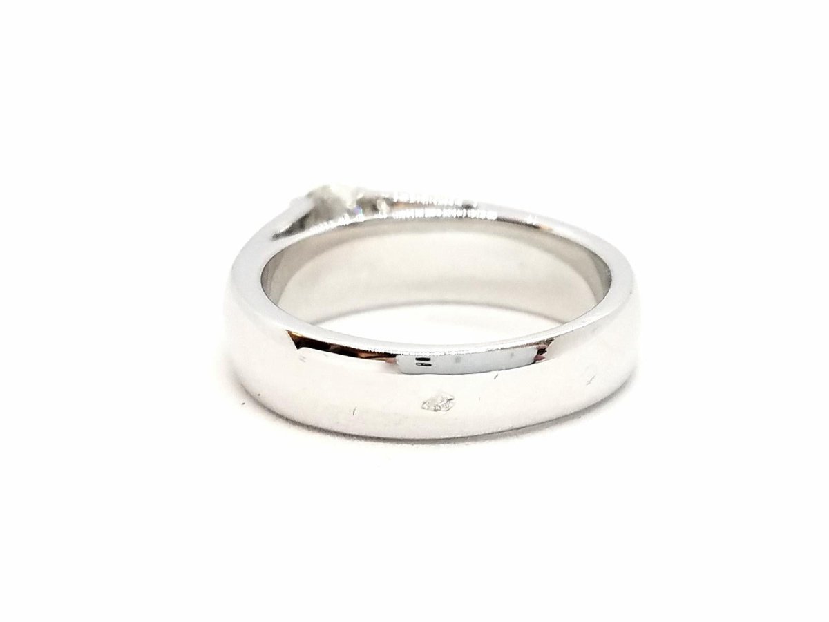 Bague Solitaire Or blanc Diamant - Castafiore