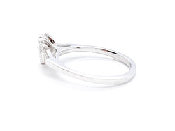 Bague Solitaire Or blanc Diamant - Castafiore