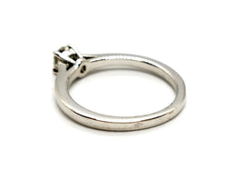 Bague Solitaire Or blanc Diamant - Castafiore