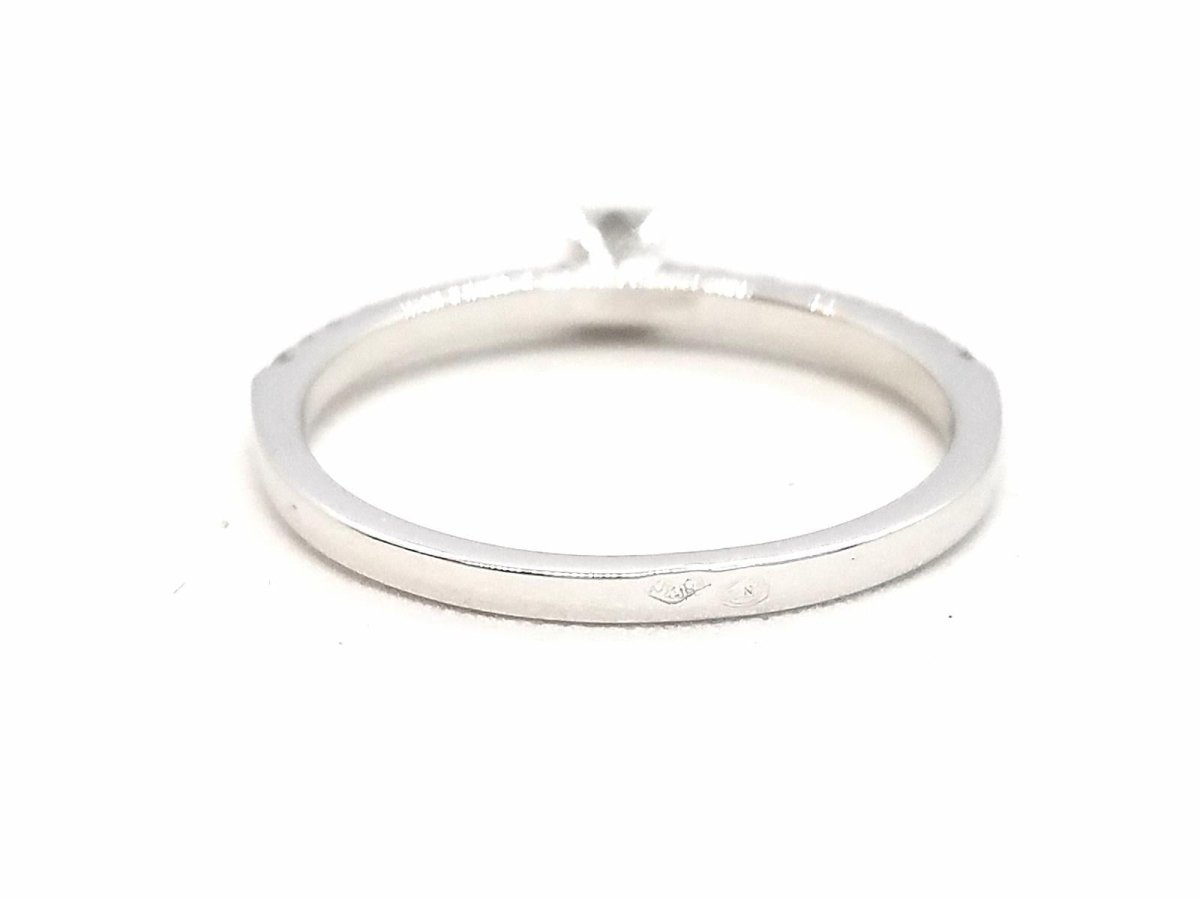 Bague Solitaire Or blanc Diamant - Castafiore