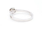 Bague Solitaire Or blanc Diamant - Castafiore