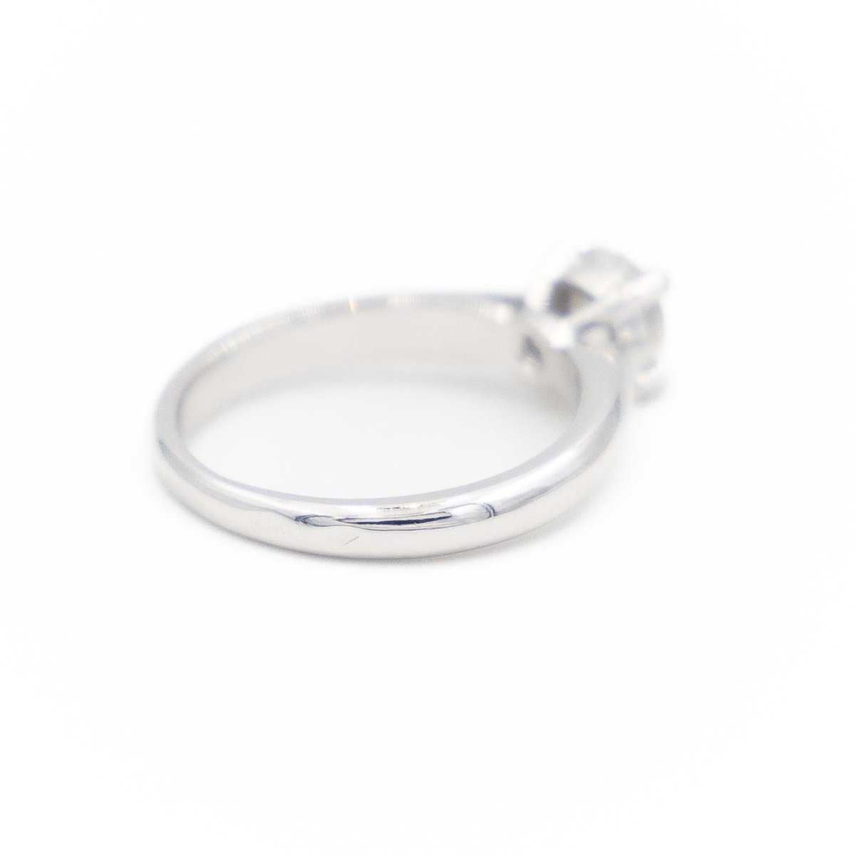 Bague Solitaire Or blanc Diamant - Castafiore