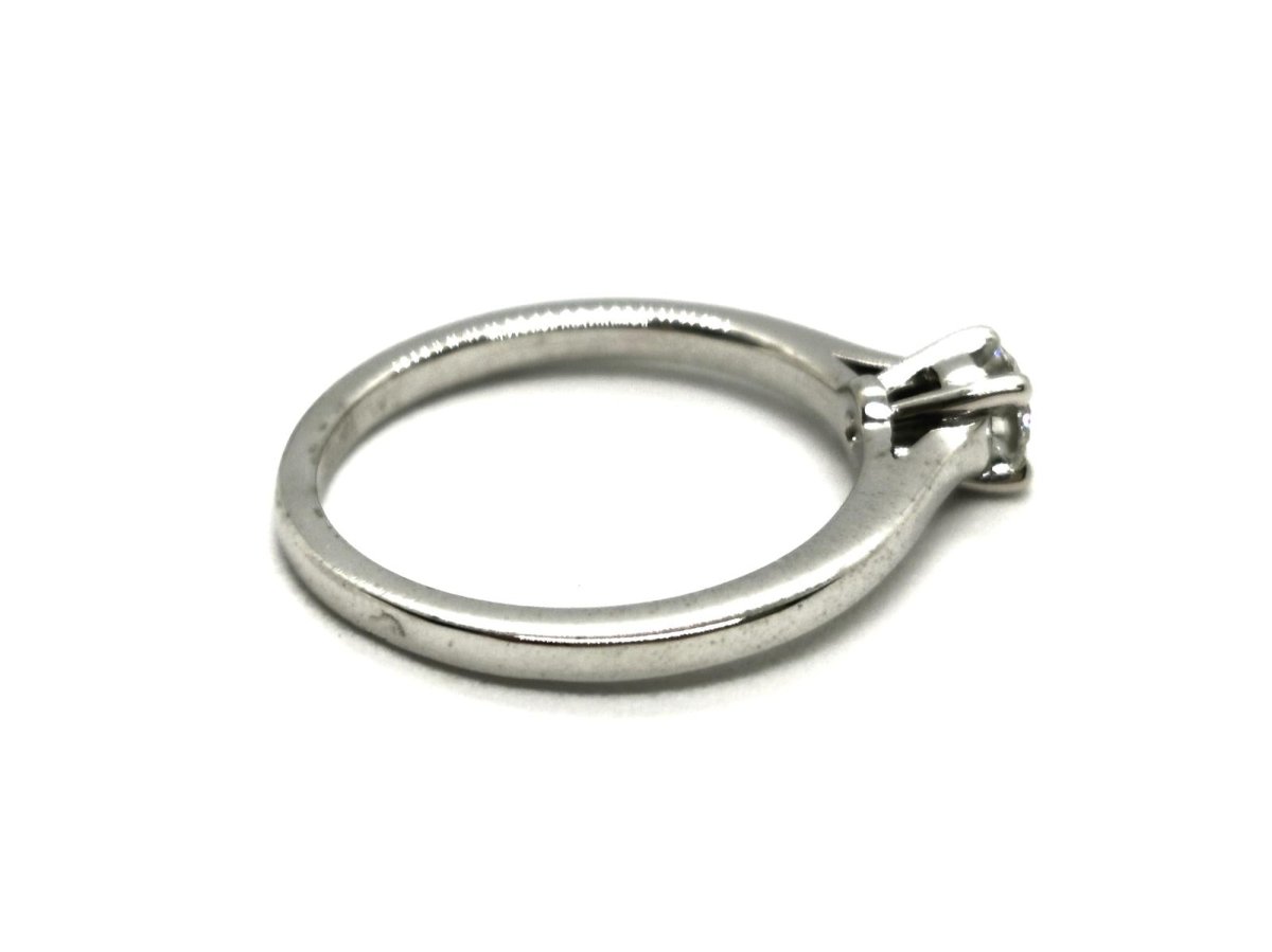 Bague Solitaire Or blanc Diamant - Castafiore