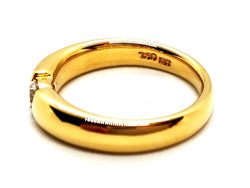 Bague Solitaire Or jaune Diamant - Castafiore