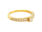 Bague Solitaire Or jaune Diamant - Castafiore