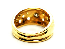 Bague Solitaire Or jaune Diamant - Castafiore