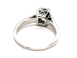 Bague Solitaire Platine Diamant - Castafiore