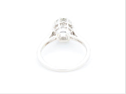 Bague Solitaire Platine Diamant - Castafiore