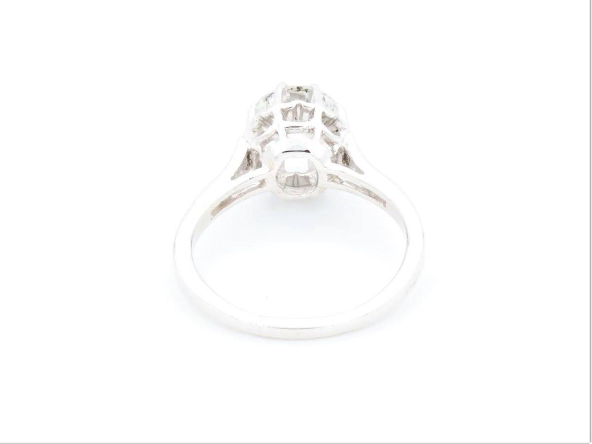 Bague Solitaire Platine Diamant - Castafiore