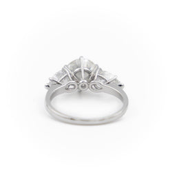 Bague Solitaire Platine Diamant - Castafiore