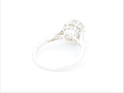 Bague Solitaire Platine Diamant - Castafiore
