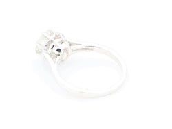 Bague Solitaire Platine Diamant - Castafiore