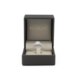 Bague Solitaire Platine Diamant - Castafiore