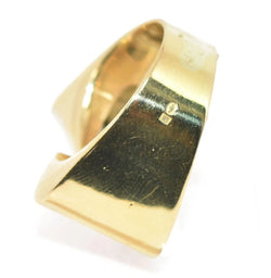 Bague Tank platine et diamant 1950 - Castafiore