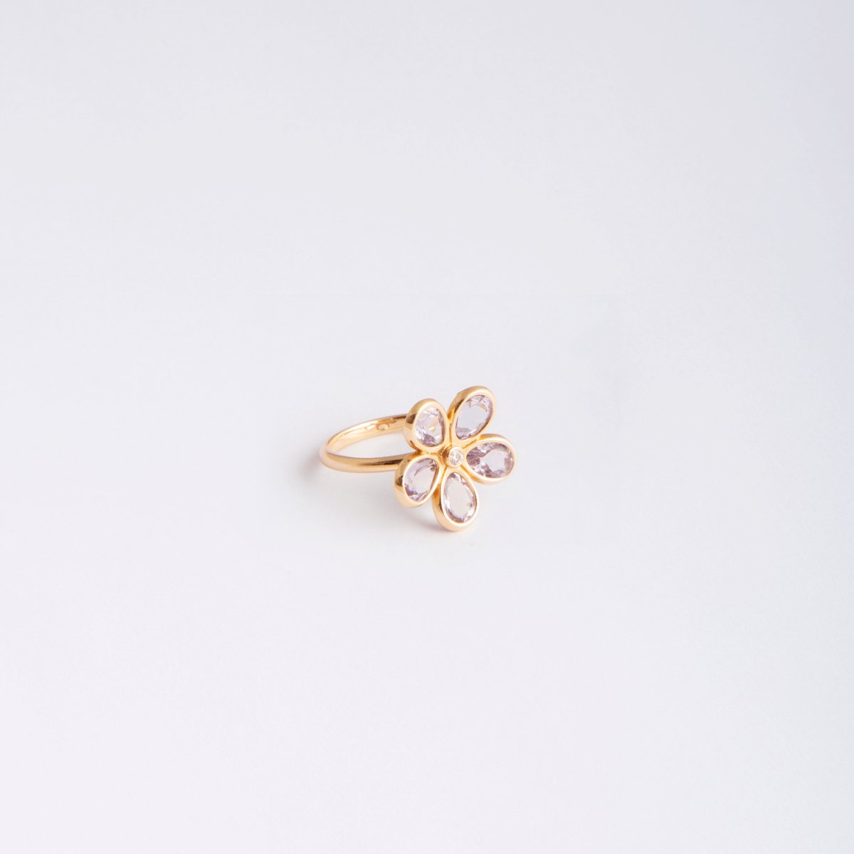 Bague TIFFANY & CO., en or jaune, améthyste et diamant - Castafiore