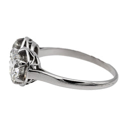 Bague Toi et Moi en platine et diamant - Castafiore