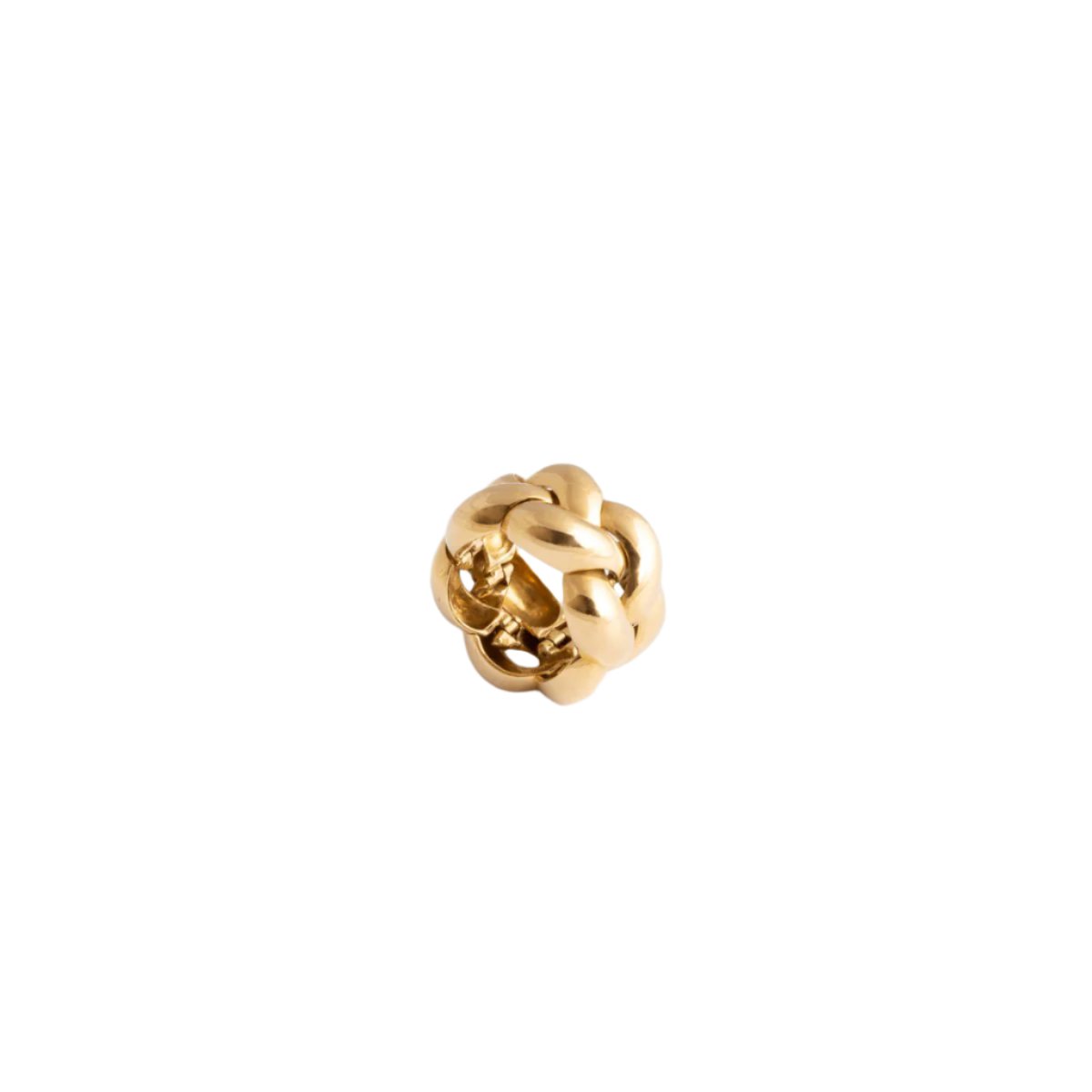Bague torsadée en or jaune 18 carats - Castafiore