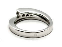 Bague Trilogie Or blanc Diamant - Castafiore