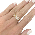 Bague "Trinity" CARTIER 3 ors, diamants - Castafiore