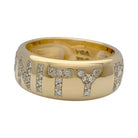 Bague Van Cleef & Arpels, "Eternity ring", or jaune, diamants - Castafiore