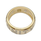 Bague Van Cleef & Arpels, "Eternity ring", or jaune, diamants - Castafiore