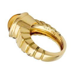 Bague Van Cleef & Arpels "Façade" en or jaune, citrine - Castafiore