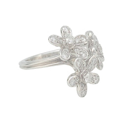 Bague Van Cleef & Arpels, "Socrate", or blanc et diamants - Castafiore