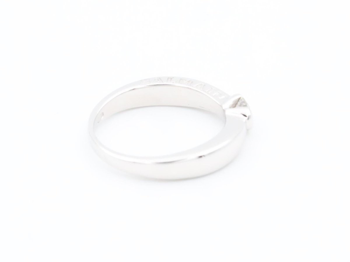 Balmain Bague Solitaire Or blanc Diamant - Castafiore