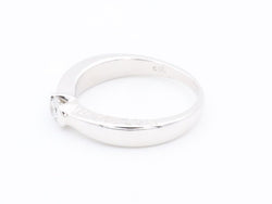 Balmain Bague Solitaire Or blanc Diamant - Castafiore