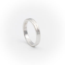 Boucheron Bague Alliance Godron Platine - Castafiore