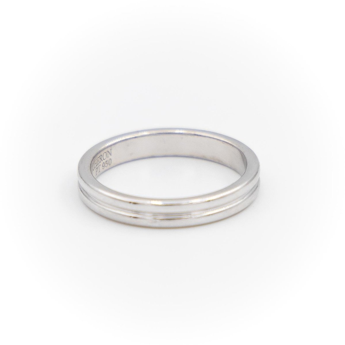 Boucheron Bague Alliance Godron Platine - Castafiore