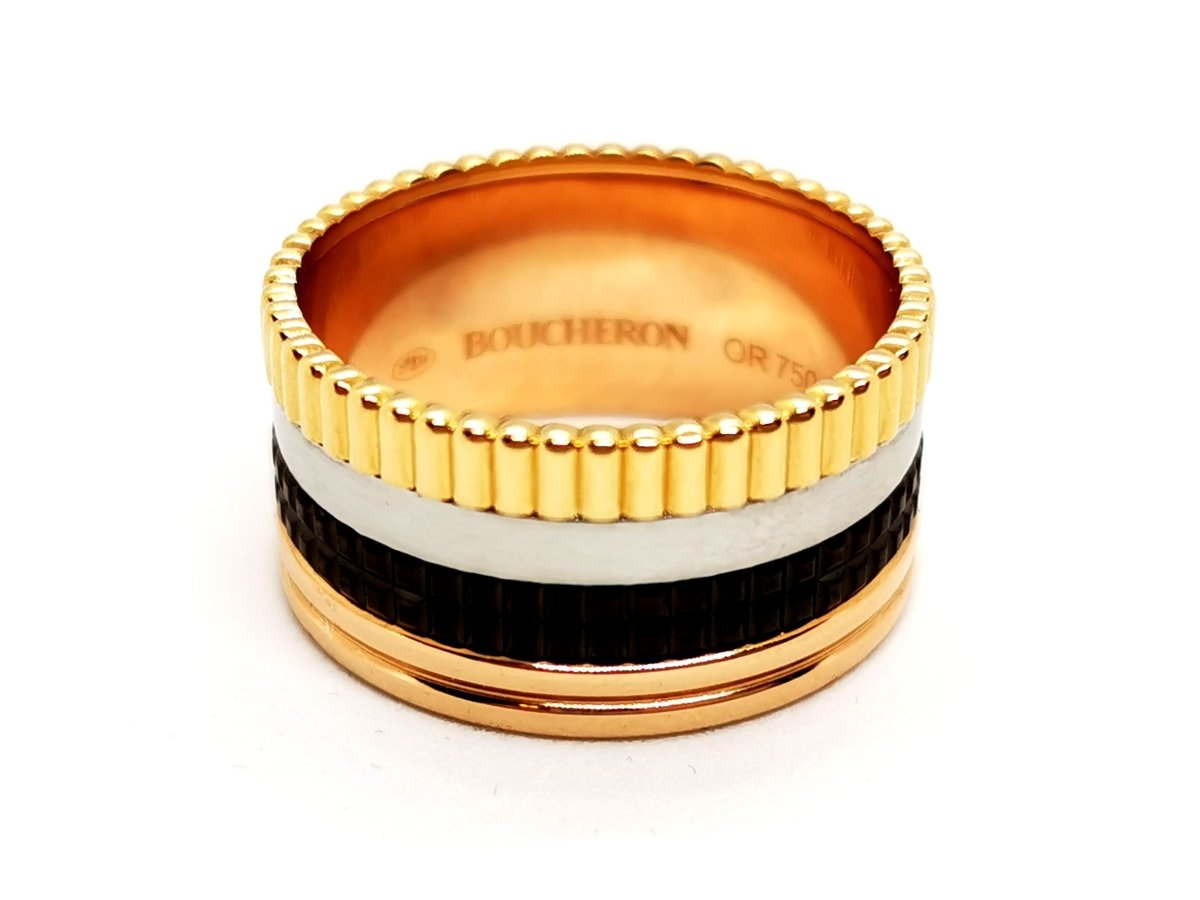 Boucheron Bague Quatre Or rose - Castafiore