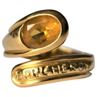 BOUCHERON, bague serpent citrine - Castafiore