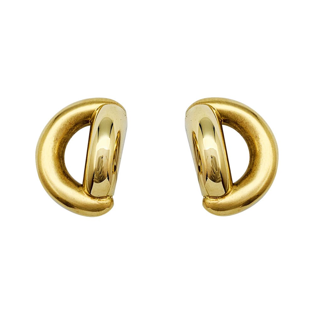 Boucles d'oreilles A&A Turner en or jaune - Castafiore