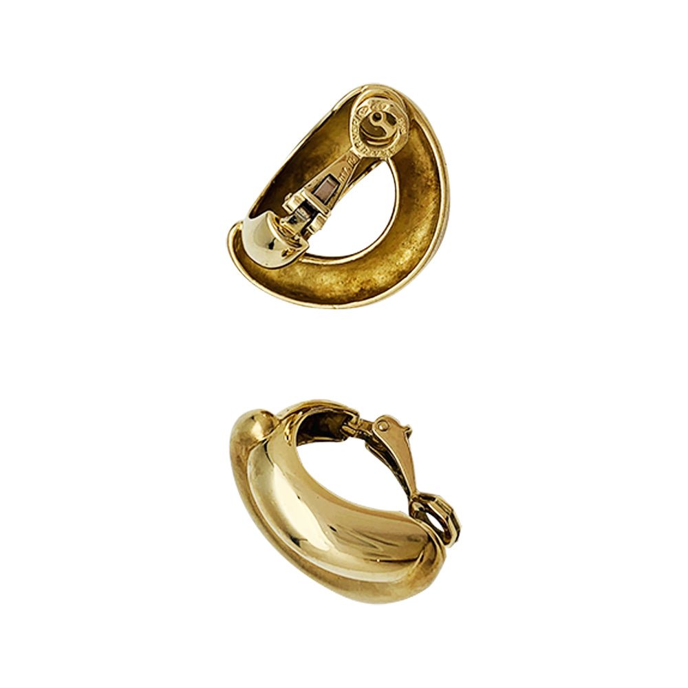 Boucles d'oreilles A&A Turner en or jaune - Castafiore