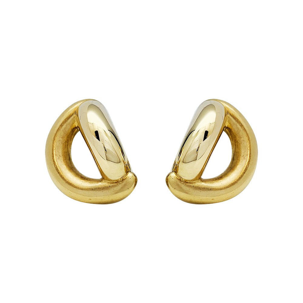Boucles d'oreilles A&A Turner en or jaune - Castafiore