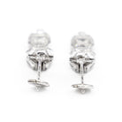 Boucles d'oreilles Art déco Or blanc Diamant - Castafiore