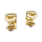 Boucles d'oreilles CARTIER, "C de Cartier" en or jaune - Castafiore