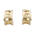 Boucles d'oreilles CARTIER, "C de Cartier" en or jaune - Castafiore