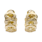 Boucles d'oreilles CARTIER, "C de Cartier" en or jaune - Castafiore