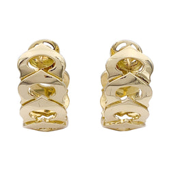 Boucles d'oreilles CARTIER, "C de Cartier" en or jaune - Castafiore
