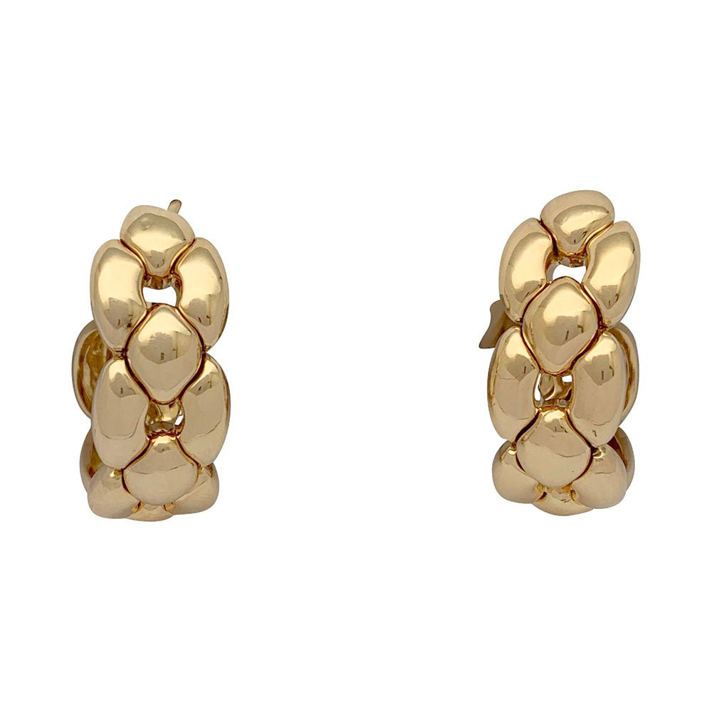 Boucles d'oreilles CARTIER, "Margot", or jaune - Castafiore